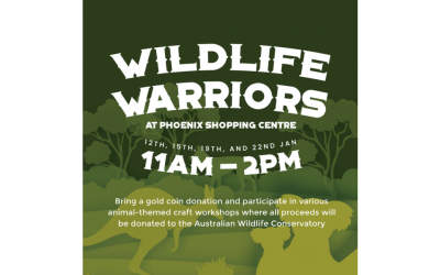 Wildlife Warriors at Phoenix Shopping Centre