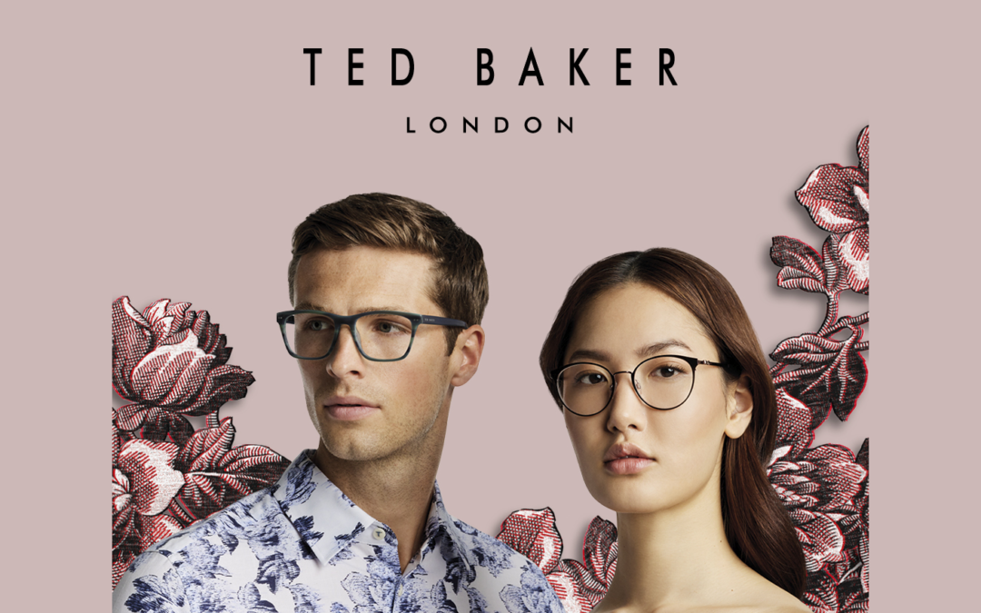 Ted Baker’s long-awaited range has arrived at Specsavers!